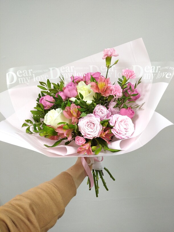 Ароматный микс, артикул F102368 - 3050 рублей, доставка по городу. Flawery - доставка цветов