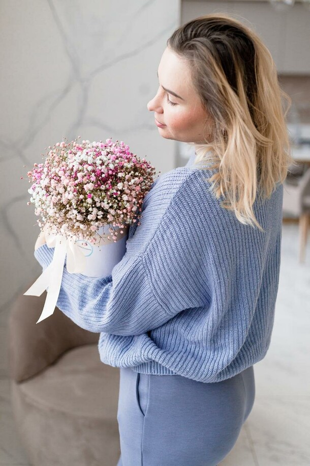 Ягодный микс из гипсофилы, артикул F1399526 - 2400 рублей, доставка по городу. Flawery - доставка цветов