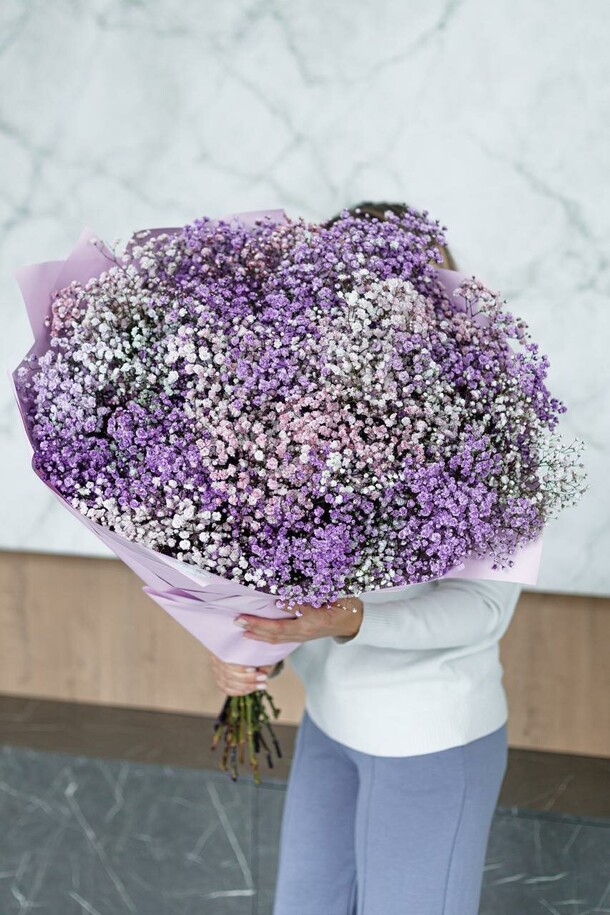 Пудра, гигант из гипсофилы, артикул F1399756 - 12000 рублей, доставка по городу. Flawery - доставка цветов