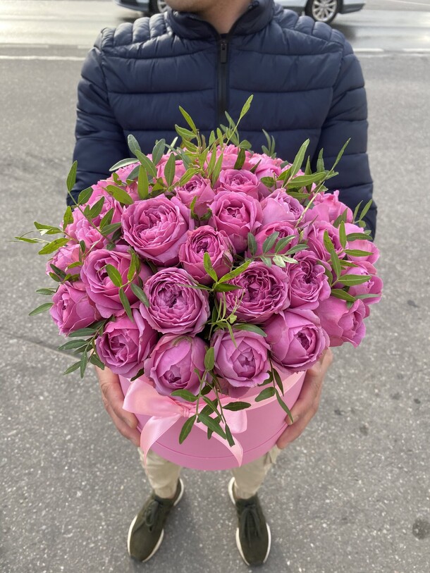 Пионовидная любовь, артикул F96544 - 8900 рублей, доставка по городу. Flawery - доставка цветов