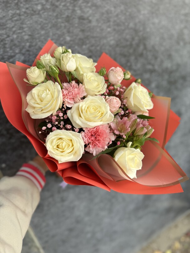 Букет « оригами», артикул F1334209 - 4590 рублей, доставка по городу. Flawery - доставка цветов