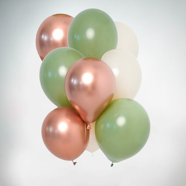 Связка из 9 ти шаров, артикул F1243557 - 1650 рублей, доставка по городу. Flawery - доставка цветов