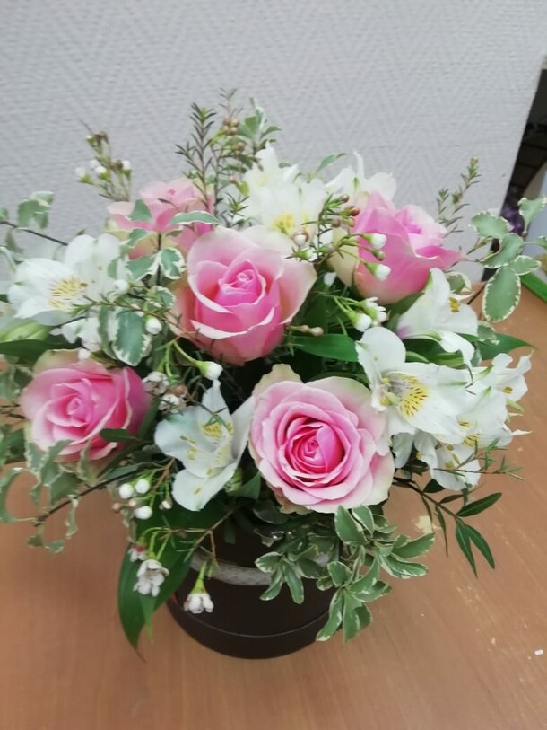 Коробочка нежность, артикул F102184 - 4950 рублей, доставка по городу. Flawery - доставка цветов