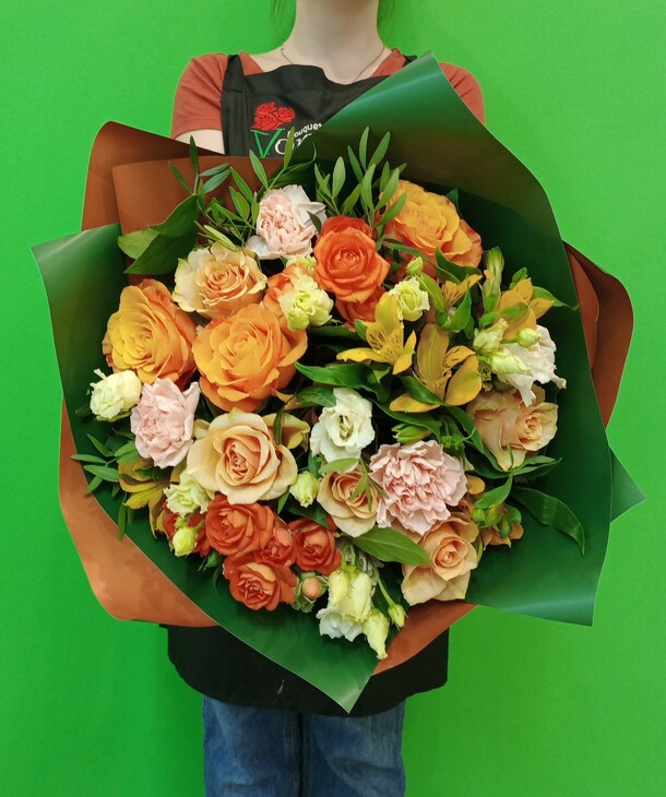 Персиковый джем, артикул F110968 - 8600 рублей, доставка по городу. Flawery - доставка цветов