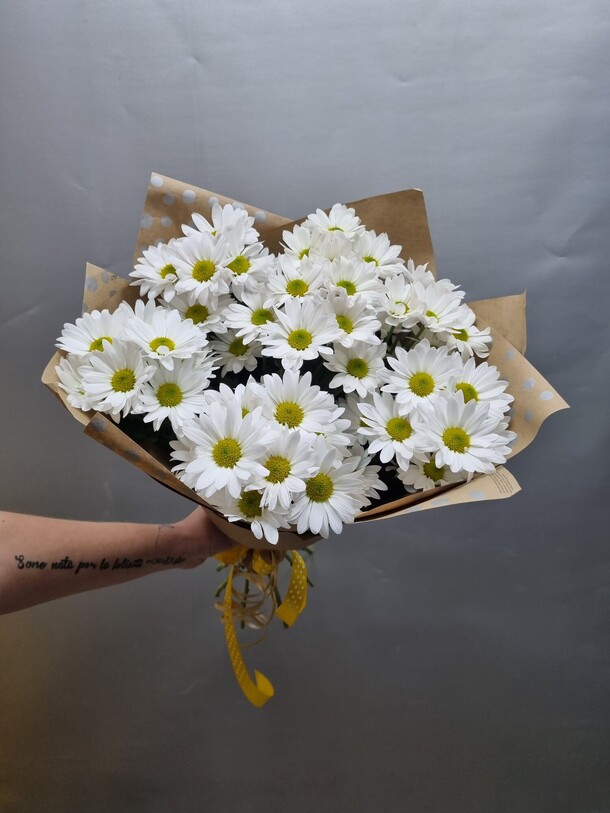 Ромашковая хризантема, артикул F1152515 - 3872 рублей, доставка по городу. Flawery - доставка цветов