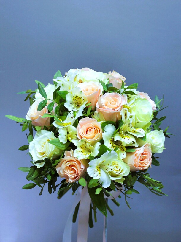 Букет "зефирка", артикул F1246183 - 4100 рублей, доставка по городу. Flawery - доставка цветов