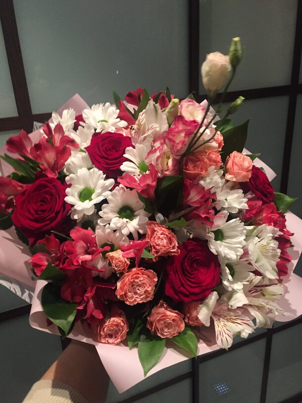 Букет «моне ми», артикул F102605 - 7650 рублей, доставка по городу. Flawery - доставка цветов