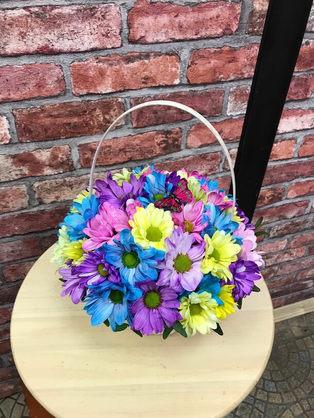 Корзина «летняя полянка», артикул F1112849 - 2260 рублей, доставка по городу. Flawery - доставка цветов