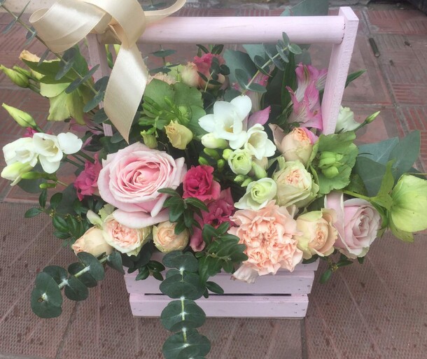 Ящик «соблазнитель», артикул F62928 - 7827 рублей, доставка по городу. Flawery - доставка цветов