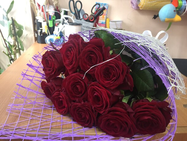 Букет «романс», артикул F67759 - 3388 рублей, доставка по городу. Flawery - доставка цветов