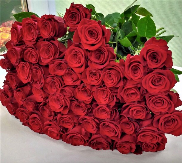 Букет «эксплоер 51», артикул F73146 - 28400 рублей, доставка по городу. Flawery - доставка цветов