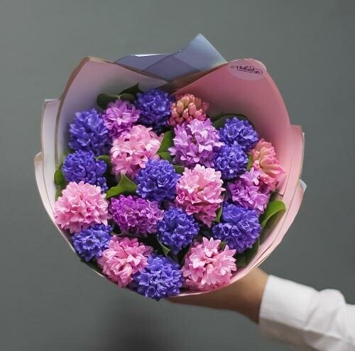 Гиацинт микс 21, артикул F81010 - 8665 рублей, доставка по городу. Flawery - доставка цветов