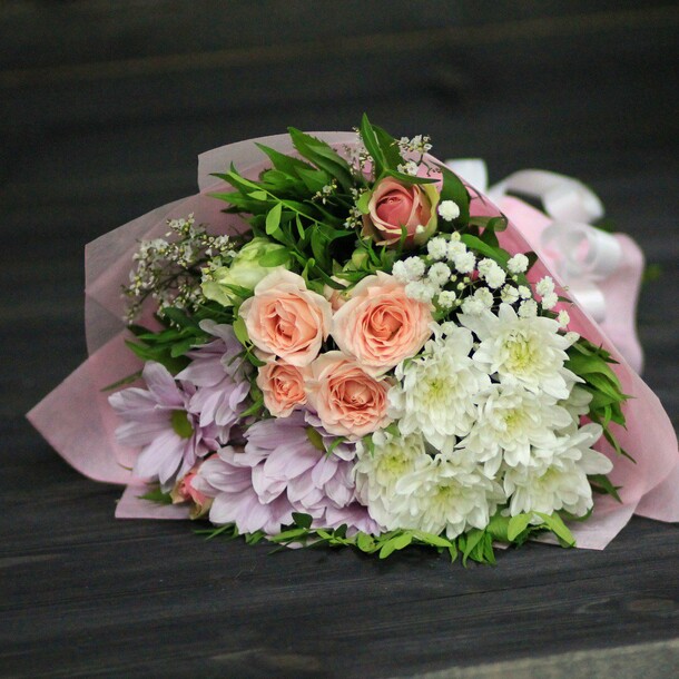 Букет «альт», артикул F92623 - 3721 рублей, доставка по городу. Flawery - доставка цветов