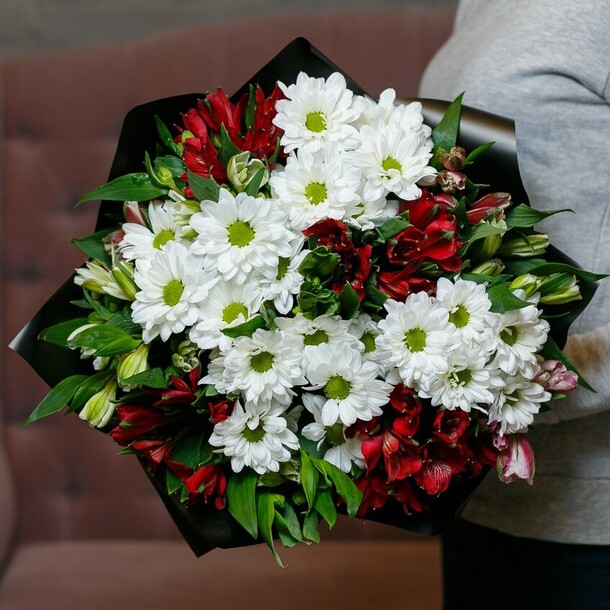 Букет «сирофим», артикул F92647 - 6442 рублей, доставка по городу. Flawery - доставка цветов