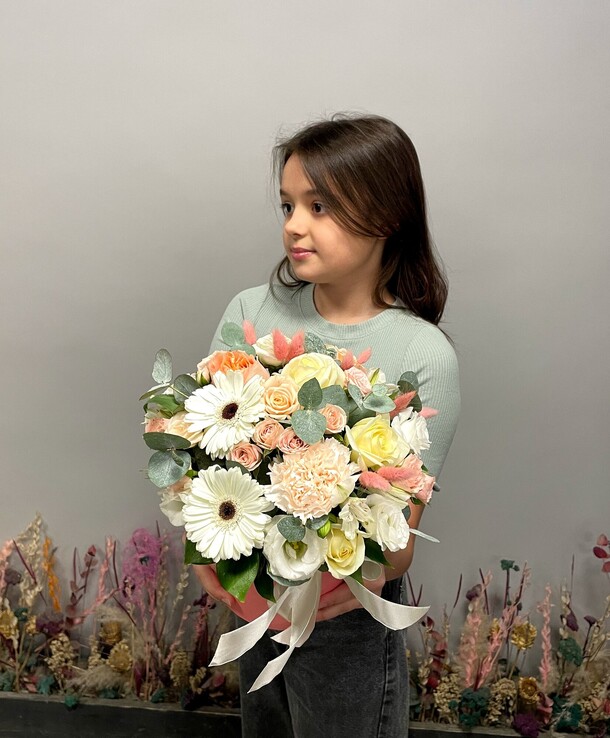 Априкот, артикул F1234082 - 6643 рублей, доставка по городу. Flawery - доставка цветов