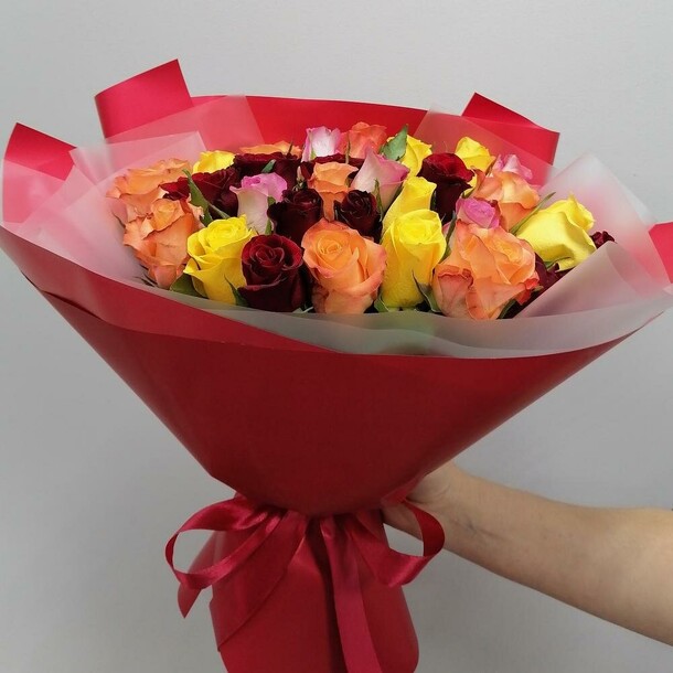 Микс из кенийских розочек😍, артикул F103665 - 2480 рублей, доставка по городу. Flawery - доставка цветов