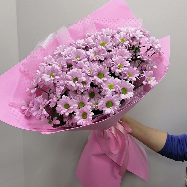 Гигант из хризантем😍, артикул F104234 - 4890 рублей, доставка по городу. Flawery - доставка цветов