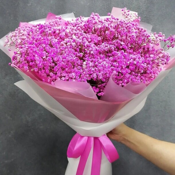 Lady (облако из гипсофилы), артикул F1073768 - 2190 рублей, доставка по городу. Flawery - доставка цветов