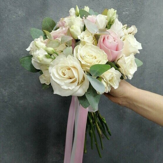 Sweetheart (свадебный букет), артикул F1074994 - 3480 рублей, доставка по городу. Flawery - доставка цветов