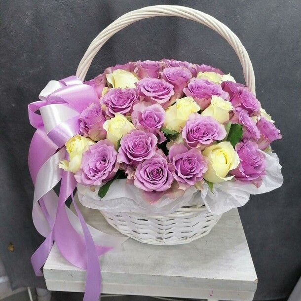 Сиреневая любовь, артикул F1126721 - 6355 рублей, доставка по городу. Flawery - доставка цветов