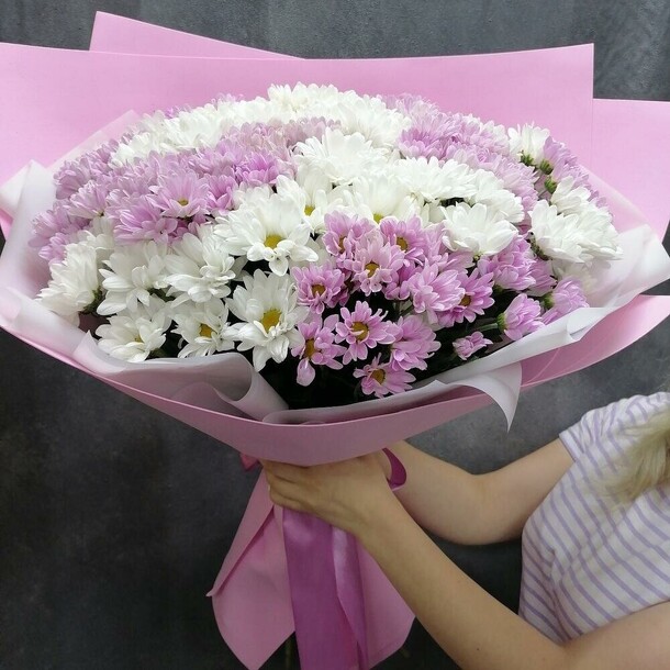 Гигант хризантем 21, артикул F1130082 - 6390 рублей, доставка по городу. Flawery - доставка цветов