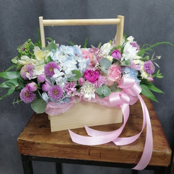 Сборный ящик, артикул F1138166 - 2885 рублей, доставка по городу. Flawery - доставка цветов