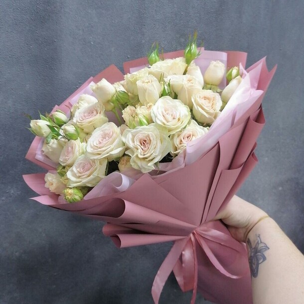 Пионовидная любовь, артикул F1148586 - 2850 рублей, доставка по городу. Flawery - доставка цветов