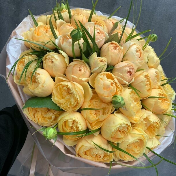 Пионовидные розы гигант, артикул F1257340 - 5600 рублей, доставка по городу. Flawery - доставка цветов