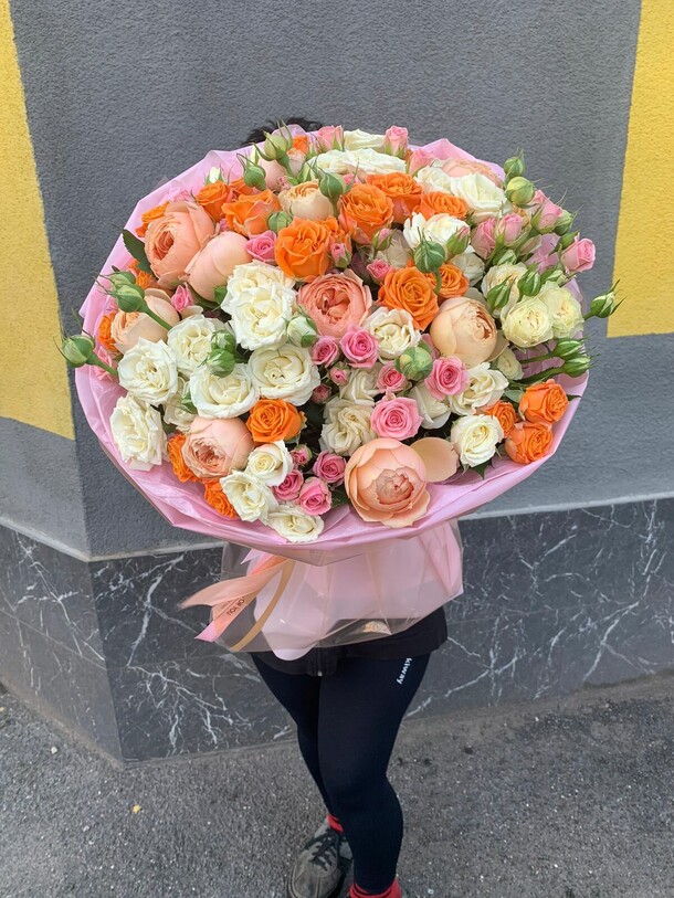 Летний вайб, артикул F1300481 - 6600 рублей, доставка по городу. Flawery - доставка цветов