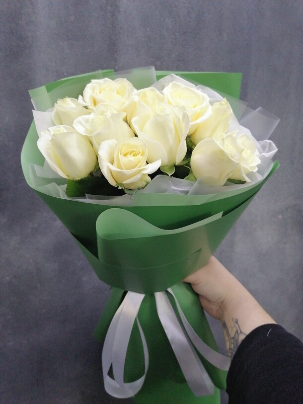 11 роз любви, артикул F98341 - 1980 рублей, доставка по городу. Flawery - доставка цветов