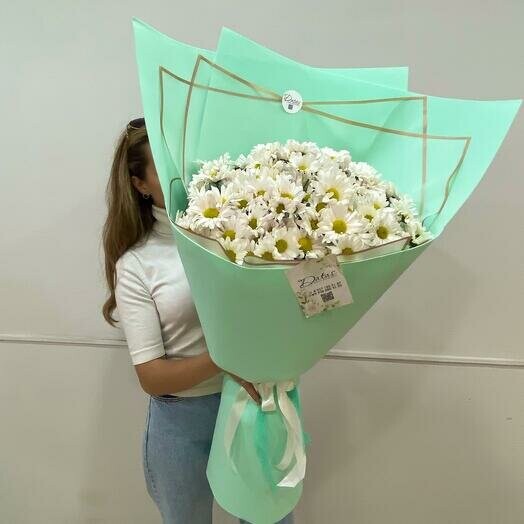 Букет-гигант из ромашек, артикул F1241959 - 7920 рублей, доставка по городу. Flawery - доставка цветов