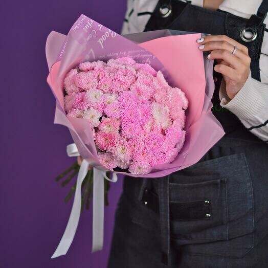 Розовый букет, артикул F1335835 - 4950 рублей, доставка по городу. Flawery - доставка цветов