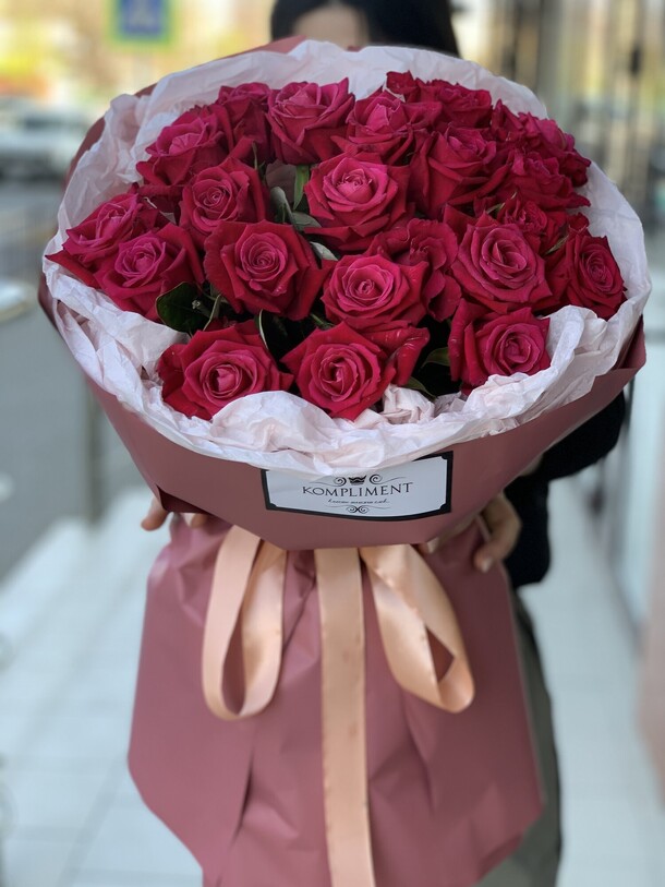 Роза шангрила, артикул F1411335 - 6990 рублей, доставка по городу. Flawery - доставка цветов