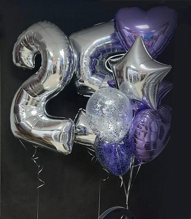 Шары на день рождения, артикул F1490144 - 3990 рублей, доставка по городу. Flawery - доставка цветов