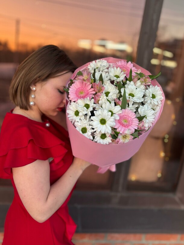 Авторский букет «невесомость», артикул F1379611 - 5154 рублей, доставка по городу. Flawery - доставка цветов