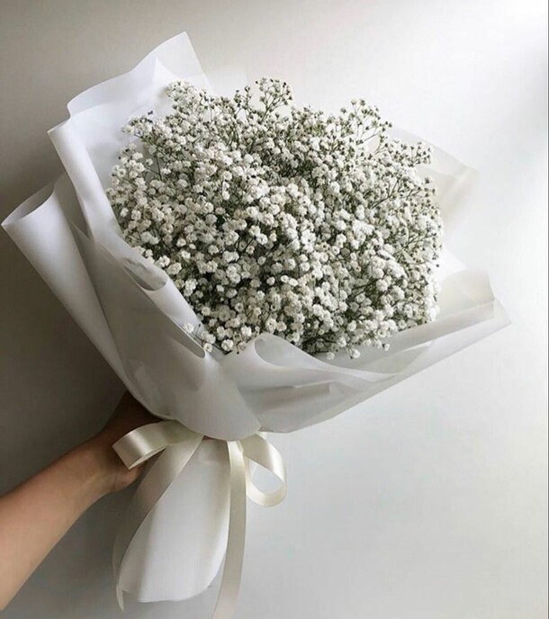 Букет "облако" из гипсофилы, артикул F1066434 - 3900 рублей, доставка по городу. Flawery - доставка цветов