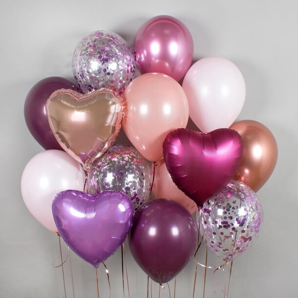 Набор шаров «ice wine» / 15 шт, артикул F1368843 - 4350 рублей, доставка по городу. Flawery - доставка цветов