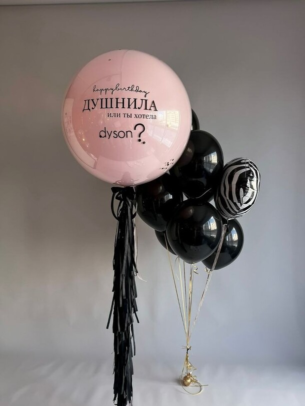 Сет из шаров для девушки, артикул F1381822 - 5990 рублей, доставка по городу. Flawery - доставка цветов