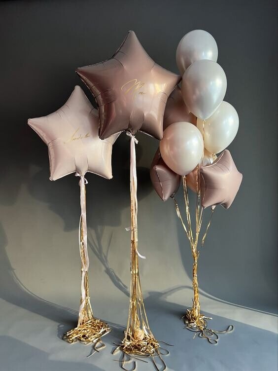 Сет из шаров, артикул F1383510 - 8950 рублей, доставка по городу. Flawery - доставка цветов