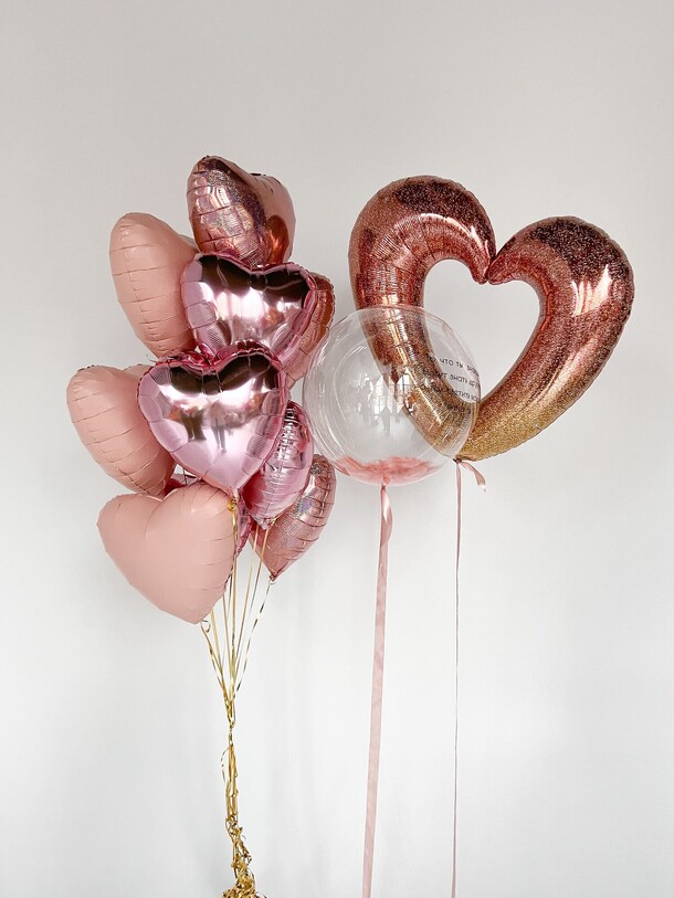 Композиция из шаров "сияй!", артикул F1391238 - 10290 рублей, доставка по городу. Flawery - доставка цветов