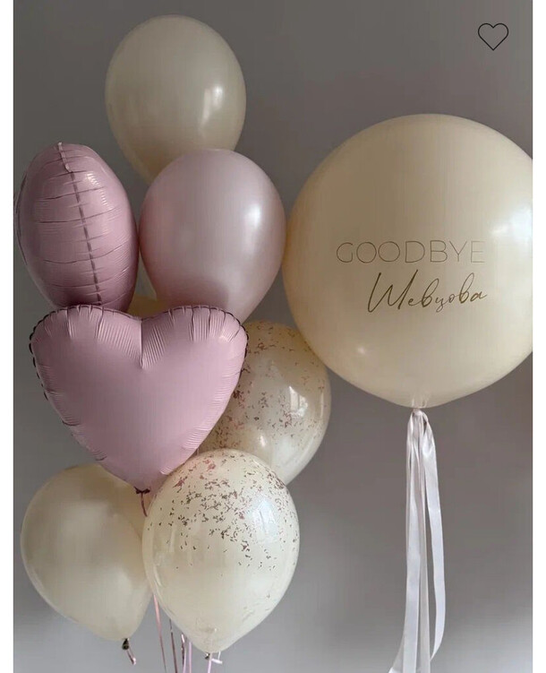 Композиция из шаров на дивичник, артикул F1392747 - 5990 рублей, доставка по городу. Flawery - доставка цветов