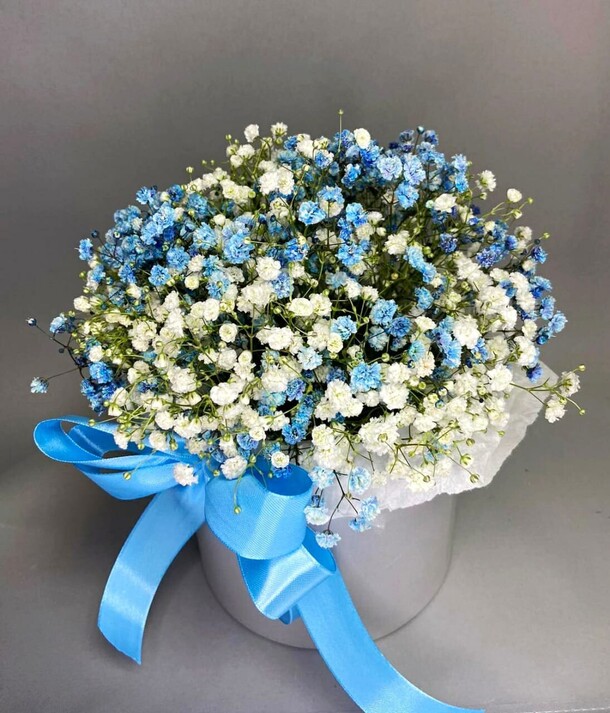 Воздушное облако из гипсофилы, артикул F1102735 - 2860 рублей, доставка по городу. Flawery - доставка цветов