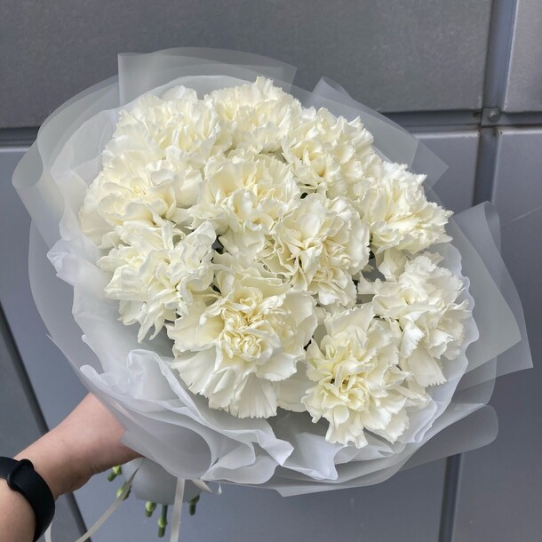 Букет из диантусов "нежность", артикул F1400701 - 2750 рублей, доставка по городу. Flawery - доставка цветов