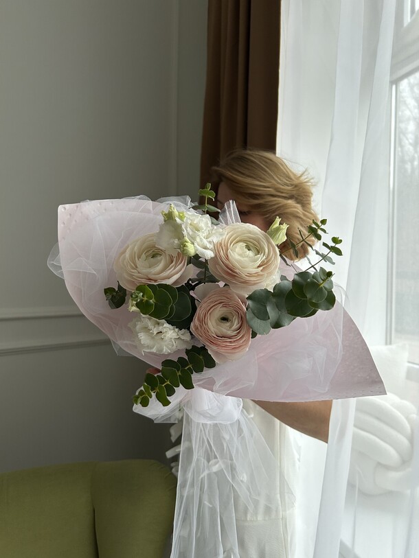 Букет лютиков, артикул F1375523 - 5500 рублей, доставка по городу. Flawery - доставка цветов