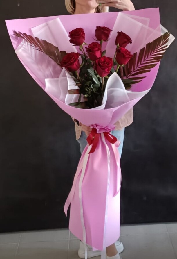 Букет гигант#5, артикул F1117658 - 4499 рублей, доставка по городу. Flawery - доставка цветов