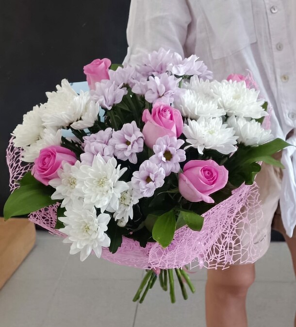 Букетик #8, артикул F1141293 - 3839 рублей, доставка по городу. Flawery - доставка цветов