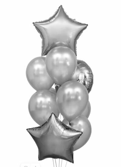 Фонтан гелиевых шаров, артикул F1415377 - 2500 рублей, доставка по городу. Flawery - доставка цветов