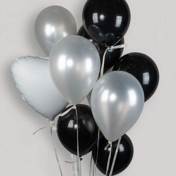 Фонтан гелиевых шаров, артикул F1415378 - 2500 рублей, доставка по городу. Flawery - доставка цветов