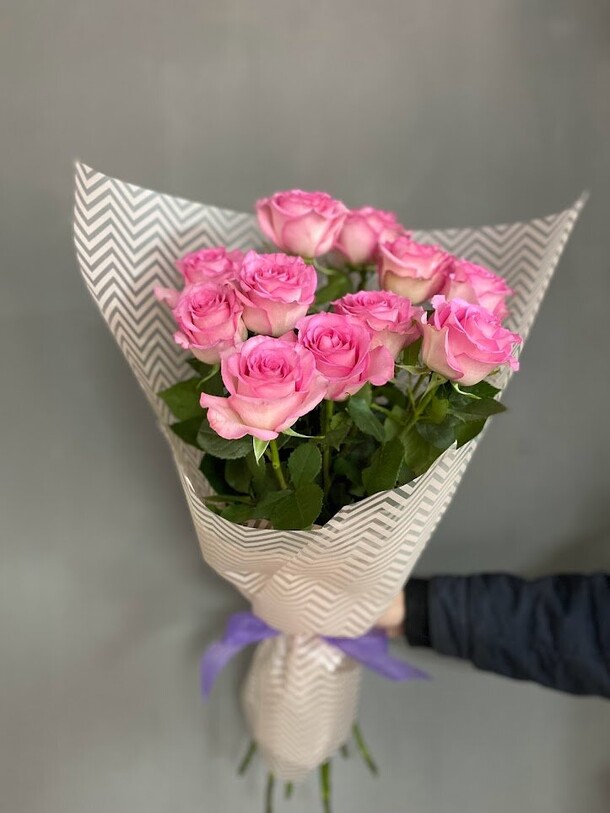 Букет нежных роз, артикул F1292549 - 4425 рублей, доставка по городу. Flawery - доставка цветов