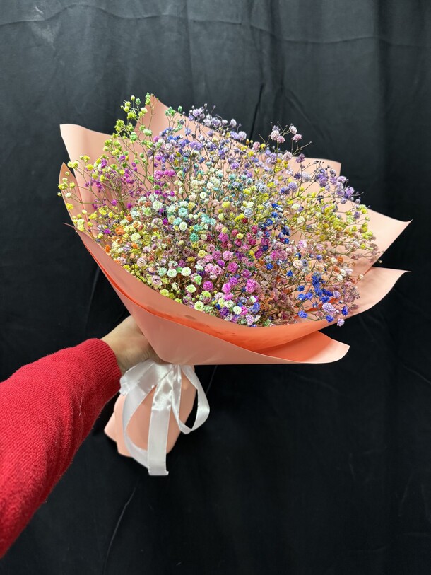 Букет из красивых гипсофил, артикул F1368150 - 3480 рублей, доставка по городу. Flawery - доставка цветов